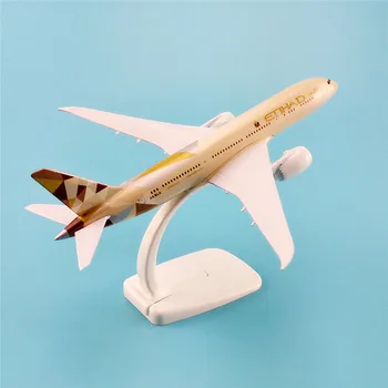 20cm Lydinio Metalo Plokštumos Modelio Oro Etihad Airways 