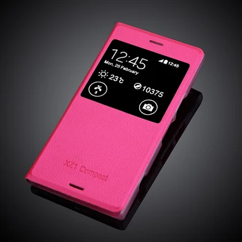 Sony Xperia XZ1 Kompaktiškas Atveju PU odos Nešvarumus Atsparus Apima Mobiliųjų Telefonų Priedai, Krepšiai Atvejais Coque už XZ1 Kompaktiškas
