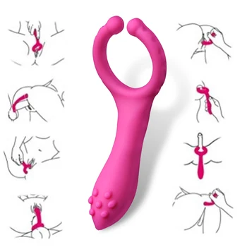 G Spot Vibratorius Silisone Analinis dildo Prostatos Masažas Vibratoriai Klitorio Stimuliatorius Vibracijos Erotinių Produktų Sekso Žaislų Pora