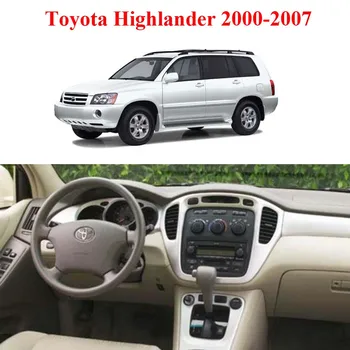 2 DIN Automobilio Radijo Toyota Highlander 2000-2007 M daugialypės terpės Grotuvas, Navigacija, GPS AutoRadio Galvos vienetas Android 8.1 9 colių