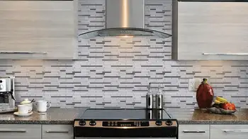 Mozaikos Lipni Plytelės, Virtuvė, Vonios kambarys 3D atsparus Vandeniui Backsplash Vinilo Sienos Lipdukas Namų Dekoro 