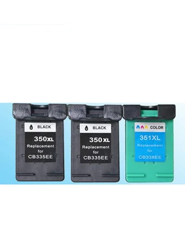 Black & SPALVŲ rašalo kasetė suderinama 350 350XL 351XL C4480 C4483 1 Photosmart C4380 4480 4580 4270 4275