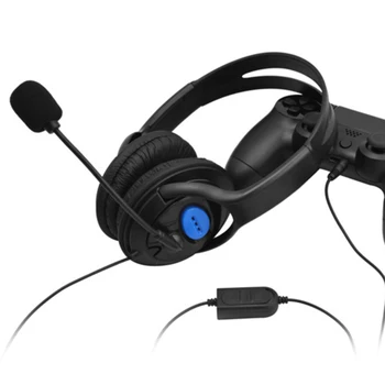 3.5 mm Laidinio Žaidimas Ausinės Žaidimų Ausinės Stereo Bass Ausinės su Mikrofonu garso Valdymas PC Nešiojamas PS4 Išmaniųjų Telefonų