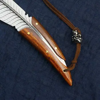Japonijos Damasko plieno taktinis peilis lauko medžioklės peilis lauko gynybinės aštrių stovyklavimo peilis virtuvėje pagalba, Skutimo peiliai