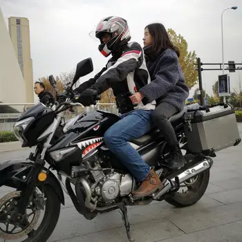 Motociklo galinės Sėdynės Saugos Porankiai ir Saugos Diržus Galinės Sėdynės Keleivio Rankena Patraukti Rankena neslidus Dirželis Oxford Medžiaga Juoda
