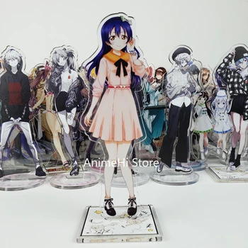 Anime LoveLive! Mokyklos idol projekto Pav Cosplay Žaislai Meilė Gyvena Kotori Minami Akrilo Duomenys Modelis Lėlės 15cm Dovanų