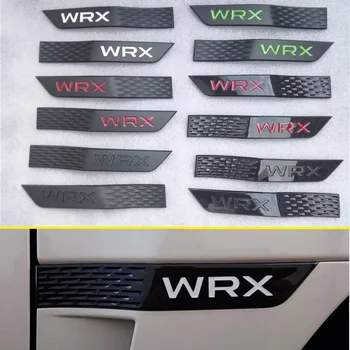 2VNT/KOMPLEKTAS Už Subaru WRX STI Naujas 3D Ženklelis Apdaila Sparno Sijonai Lipdukas, Automobilių Sparnai Lipdukai Automobilio Stiliaus