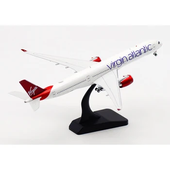 19CM 1:400 Oro British Virgin Atlantic a350 iš-1000 Aviakompanijų Lėktuvo Plokštumoje Modelį Su Važiuoklės Lydinio Kolekcinė Ekranas Žaislas