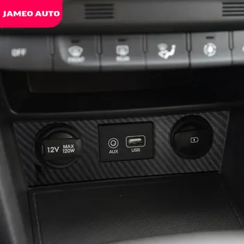 Jameo Auto Automobilis Lizdas Mokestis Cigarečių Dūmų Degiklio Jungiklis, Skydelis USB Mygtuką Lempos Stick Apdaila, skirti 
