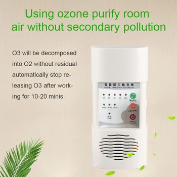Ozono generatorius dezodoryzujący ozonizer nešiojamų ozono valytuvas Kvapo neutralizavimo o3 oro prifier
