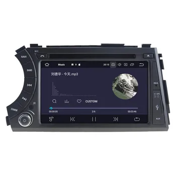 Android 10.0 Automobilio Multimedijos Grotuvas GPS Ssangyong Kyron Actyon Micro 2005+ Radijas Audio stereo DVD Grotuvas, galvos vienetas nemokamai žemėlapyje
