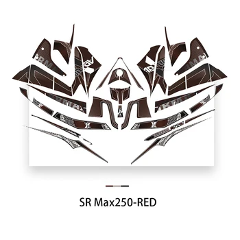 Kodaskin 2D Spausdinimo Sekasi Lipdukas Motociklų Lipdukai Dekoracija Aprilia srmax 250 300 SR MAX 250 300