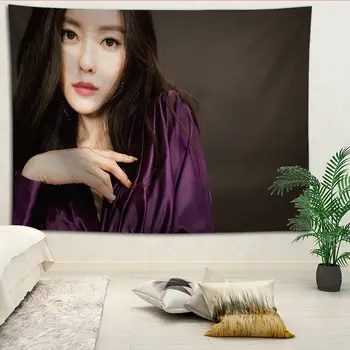 T-ara HyoMin sienų dekoras gobelenas išdėstymas kambaryje tapyba fone sienų apdailai bedcloth gobelenai logotipą
