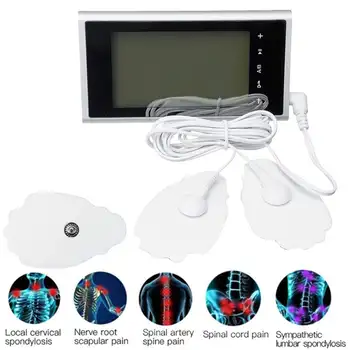 Elektros Terapija Mašina Ten-Vieneto 24 Režimai LCD Ekranas Kūno Masažas Raumenų Terapija Skausmo USB Prievado Massager 110-240V