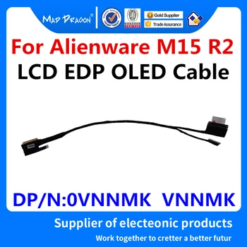 Naujas originalus Laptopo lcd kabelis LCD LVDS Laido LCD PDP OLED kabelis Dell Alienware M15 R2 m15 r2 EDQ51 0VNNMK VNNMK DC02C00L200