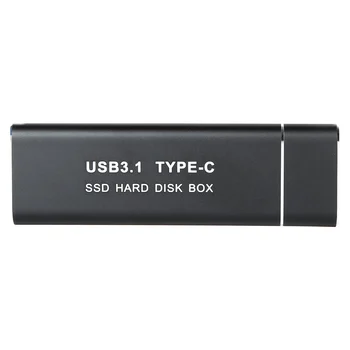 Nešiojamų VSD Atveju, USB 3.1 M. 2 NGFF dideliu Greičiu Išorės SSD Mobiliojo Kietojo Disko Gaubtas, 3 USB, Perdavimo Greitis yra Iki 10Gbps