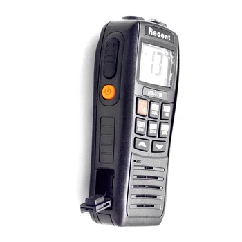 NESENIAI RS-37M IPX7 Handheld VHF Jūrinė Radijo Klestinti Plūdės Vandeniui Aukštos kokybės Tri-žiūrėti 156~161.450 MHz Kumpis radijo stotelė