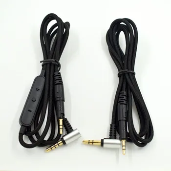 Pakeitimo Audio Kabelis Sennheiser HD598 HD518 Ausinių Kabelis, Mikrofonas ATH-M50X M40X Ausinių