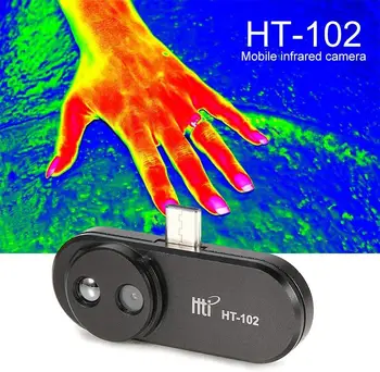 HT-102 Terminio Vaizdo Kamera, infraraudonųjų spindulių vaizdo formuotuvo Mobilusis Telefonas Android USB Tipo C Funkcijos Vaizdo Prietaisą, Vaizdus, Vaizdo Įrašymas