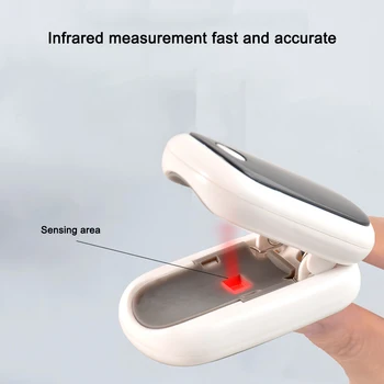 Nešiojamas USB Įkrovimo Piršto Pulse Oximeter kraujo deguonies Širdies ritmo Soties Metrų OLED Oximetro de dedo Saturometro Stebėti