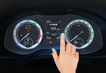 Aukštos Kokybės Automobilių TPU Vairavimo Kambarys galiniu langu Ekrano apsauga Apsaugos Dangtis HD Lipduką Filmas Skoda Kodiaq 2017 2018
