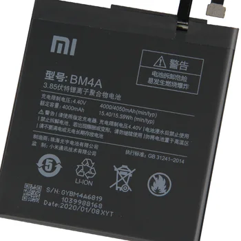 Originalią Bateriją Už Xiaomi Mi Redmi Pro Redrice pro BM4A Originali Telefono Baterija 4050mAh
