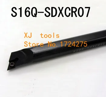 S16Q-SDXCR07/S16Q-SDXCL07 Nuobodu Baras Vidaus Tekinimo Turėtojas,95 laipsnių CNC Putoja Pjovimo Toolholder už DCMT070204 peilis