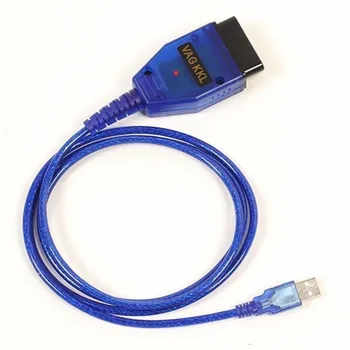 USB OBD2 Cable VAG-COM KKL 409.1 Auto Scanner Skenavimo Priemonė Seat Diagnostikos įrankiai