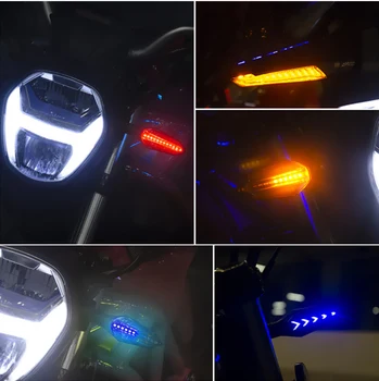 Motociklų Posūkio Signalai yamaha bandomųjų 900 ttr250 mt09 mt03 xt1200z super tenere xt 660 Clignotant Moto LED Intermitentes