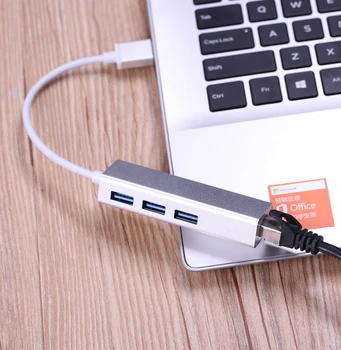 USB2.0 USB 3.0, Ethernet Adapter RJ45 Lan Tinklo plokštė, Laidinis Švino 100M/1000Mbps Gigabit ethernet Converter 
