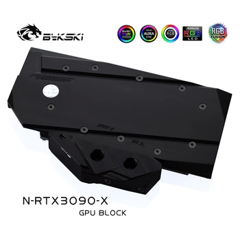 Bykski N-RTX3090-X GPU Vandens Aušinimo Blokas Nuoroda RTX 3090