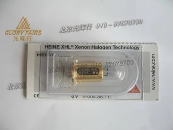 HEINE XHL #111 6 V,X-004.88.111 lempos,Xenon Halogeninės atsarginė lemputė OMEGA500 ir DV1 netiesioginių ophthalmoscopes,X-04.88.111 lemputė