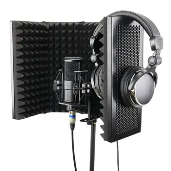 Sulankstomas Mikrofonas, Akustinė Izoliacija Shield Lydinio Akustinių Putos Skydas Reguliuojama Įrašymo Studijoje Mikrofonas Priedai