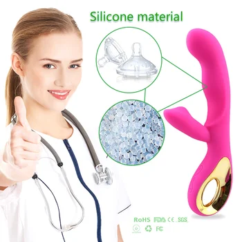 10-greičio Vibracija, USB Įkraunamas Vibratorius, Sekso Žaislai, skirtas moters klitorio, G-taško stimuliatorius realistai didelį vibratorių suaugusiųjų žaislai