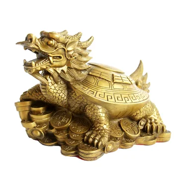 Feng Shui Vario Dragon Vėžlys Turto Apsaugos Statula Statulėlės Housewarming Congratulatory Dovana, Namų Dekoro