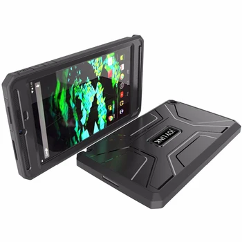 Apsaugos Atveju NvidiaShield Tablet K1 8.0 Colių Pastatytas Screen Protector, Padengti su Stovu Turėtojas