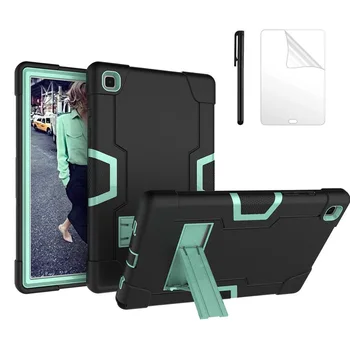 Atsparus smūgiams Silikoninis Tablet Case For Samsung Galaxy Tab A7 10.4 2020 Padengti Patikima Muito Tablet Atveju SM-T500 SM-T505 Dangtis