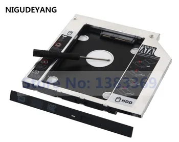 NIGUDEYANG 2 Antra HDD SSD Kietąjį Diską Talpyklos Atveju Caddy Adapteris, skirtas 
