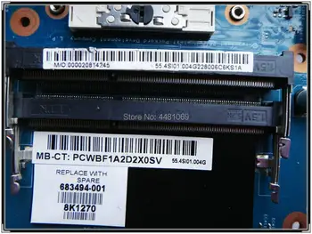 683494-001 HP ProBook 4540s 4440s 4441s 4740s Sąsiuvinis 683494-501 nešiojamas plokštė HD7650M/2GB pilnai išbandyti