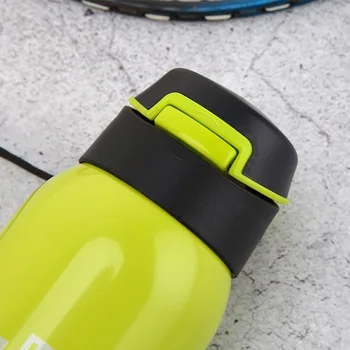 Ruida 500ML Nerūdijančio plieno Vakuuminės izoliacijos šiaudų vandens butelis Nešiojamų dviračių Sporto Šiaudų kolbą butelis Sporto Termosas Kelionės