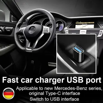 C tipo USB 3.0 Adapteris Krauti Duomenų Konverteris, skirtas Mercedes Benz CLA GLA/B/C/E/S/K Class W204 W205 W211 W212 A250/200 C300 W177