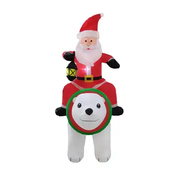 Pripučiami Jojimo Polar Bear Santa Claus Naujųjų Metų Dovanos, Kalėdų Papuošalų, Namų, Lauko, Sodo Šalis Žaislai