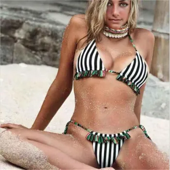 Bikini Maudymosi Kostiumėlis 2019 Moterų Plaukimo Kostiumas Bandeau Tvarstis Paminkštintas Bikini Komplektas Brazilijos Maudymosi Kostiumėliai Paplūdimio Maudymosi Kostiumėlį, Maudymosi Moterims