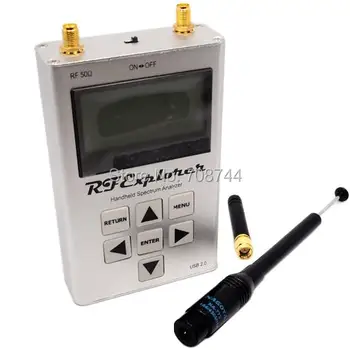 RF Explorer - 3G Combo 15-2700 MHz Kišeninis Skaitmeninis radijo Spektro Analizatorius Apima Transporto EVA dėklas Pocket Dydis TES09102P