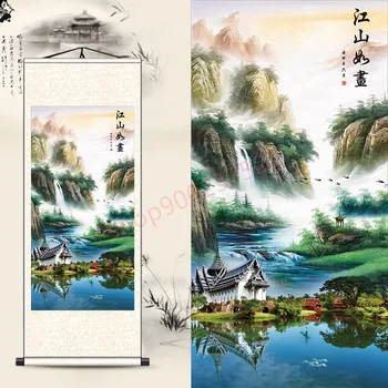 (individualų) Peizažas, Kinų tapybos daug laimės, kambarį apdaila, geomanticheskih pažymėkite kabinti tapyba