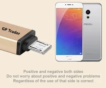 GP Prekybininkas, micro USB į USB 3.1 OTG adapteris, 2 spalvų tabletės, KOMPIUTERĮ, mobiliuosius prietaisus, pilka spalva ir aukso spalvos
