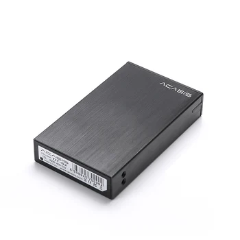 Acasis DT-S2 Aliuminio 2-Bay USB3.0 2.5-Inch Dual Kietojo disko Disko Raid Talpyklos Paramos 2TB HDD RAID0 / RAID1 /JBOD /SPA