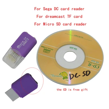 Sega DC card reader dreamcast TF kortelė Micro SD kortelių skaitytuvą DC kortelių skaitytuvas