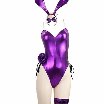 Japonijos apatinis Trikotažas Moterims Bunny Girl Anime Cosplay Kostiumai, Seksualus FGO Ulonas Scathach Triušis Apranga Seksualus moteriškas apatinis Trikotažas, Bikini